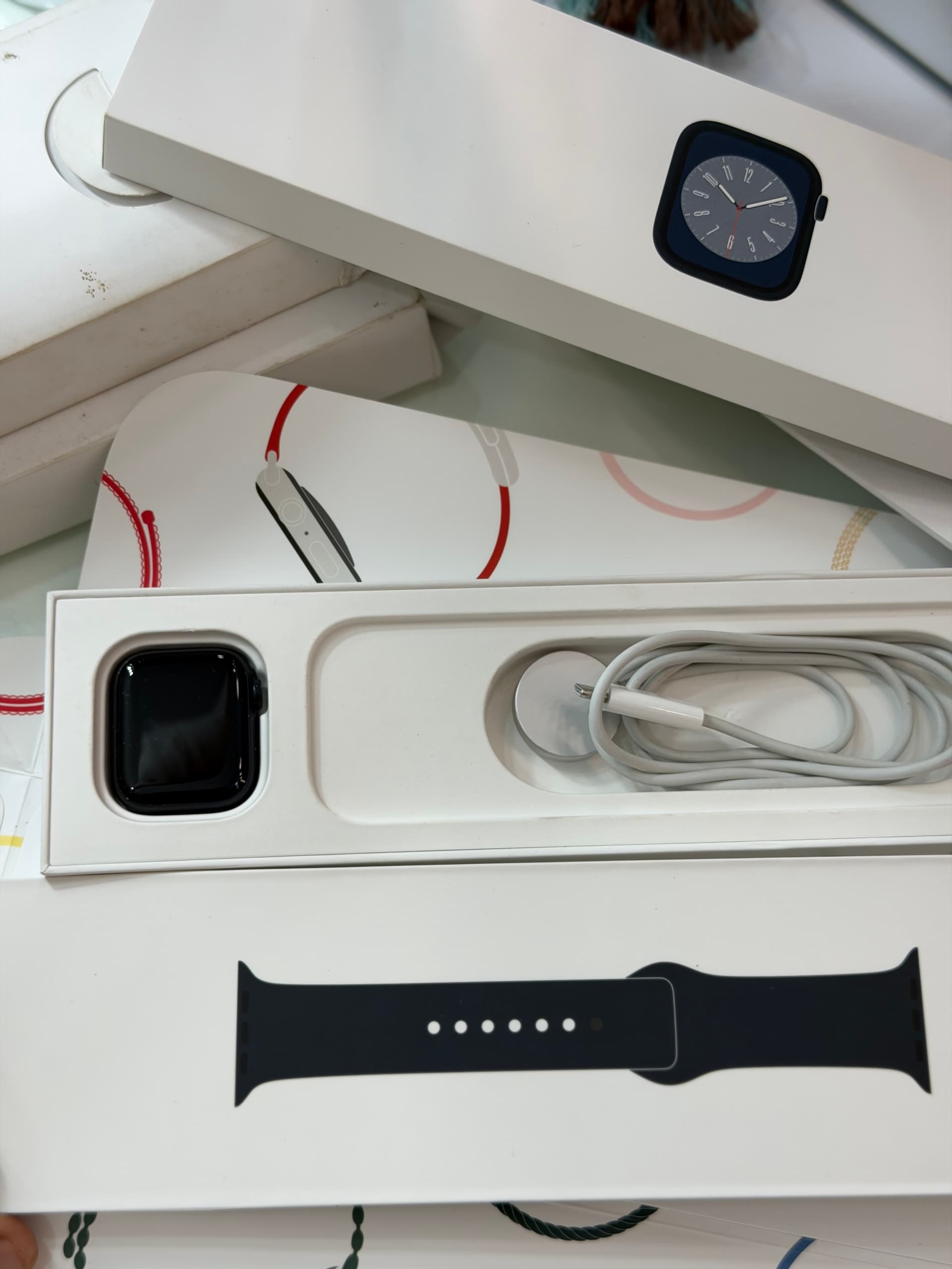 Apple Watch Series 8 de 41mm impecable CAJA CARGADOR ✨✅