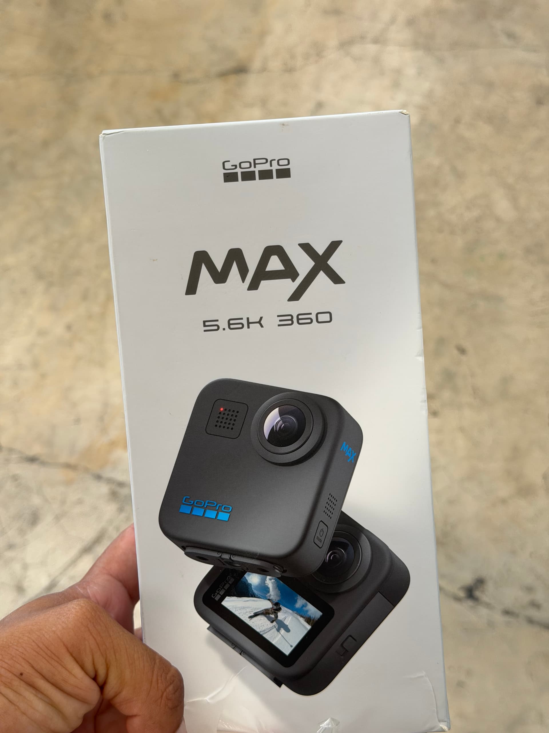Cámara go pro Max 360 5.6k impecable con caja 2 baterías ! 🔥✅
