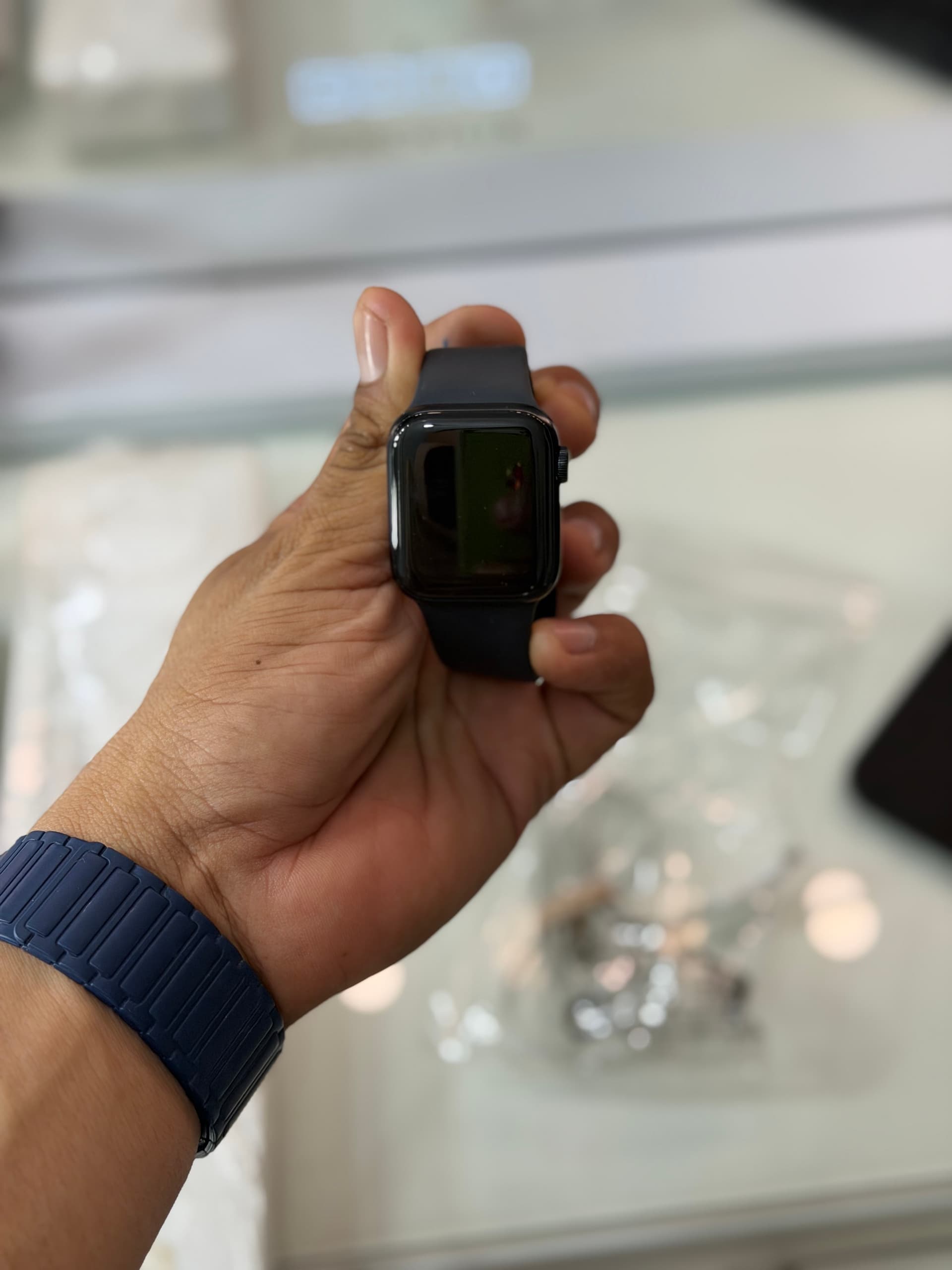 Apple Watch SE 2 azul obscuro 40mm Impecable sin detalle 100%
