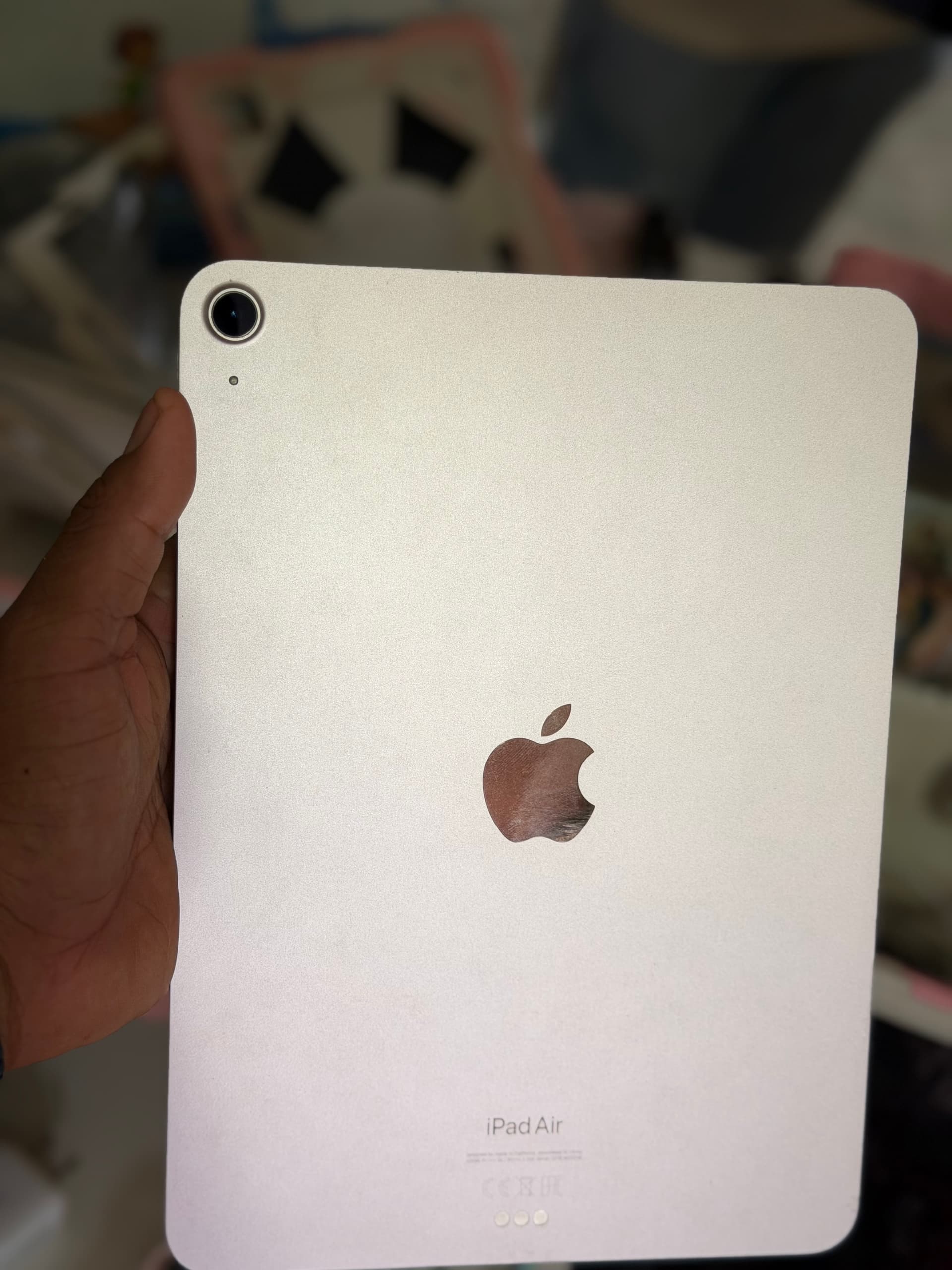 Apple iPad Air 5ta 64 gb oro rosa con funda y cable ✨