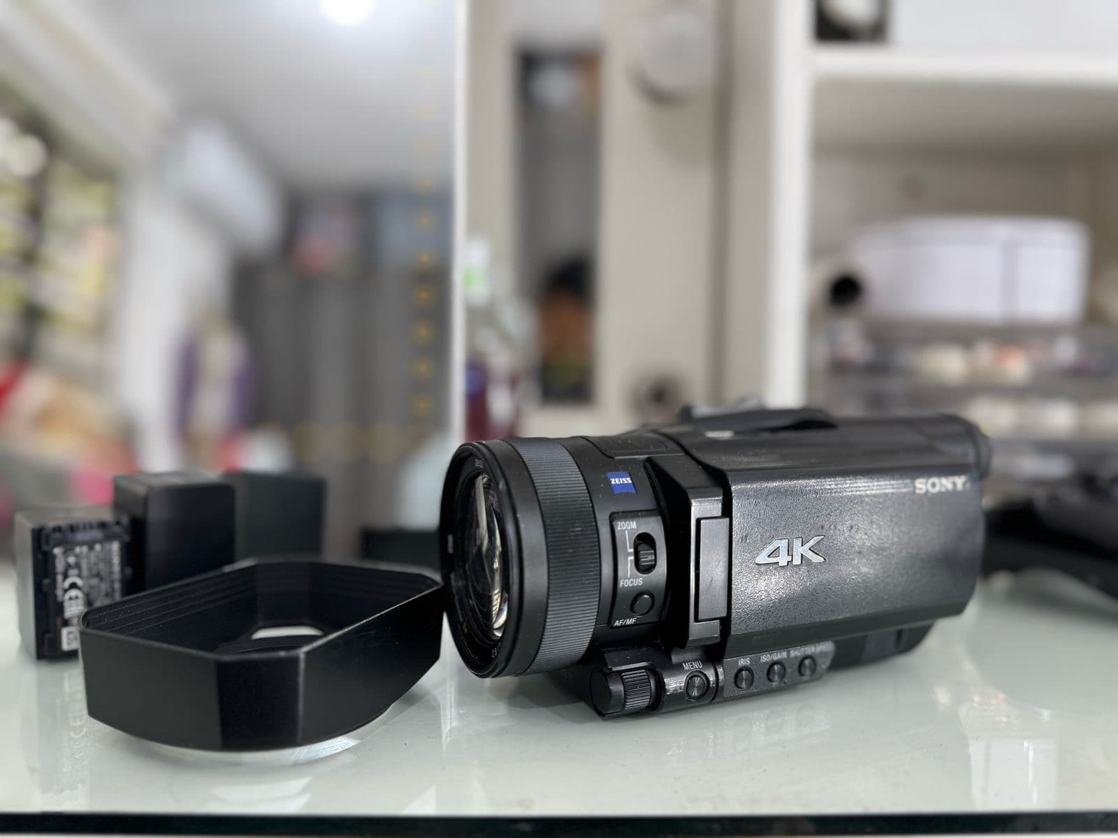 Sony cámara profesional video handy CAM 4k AX700