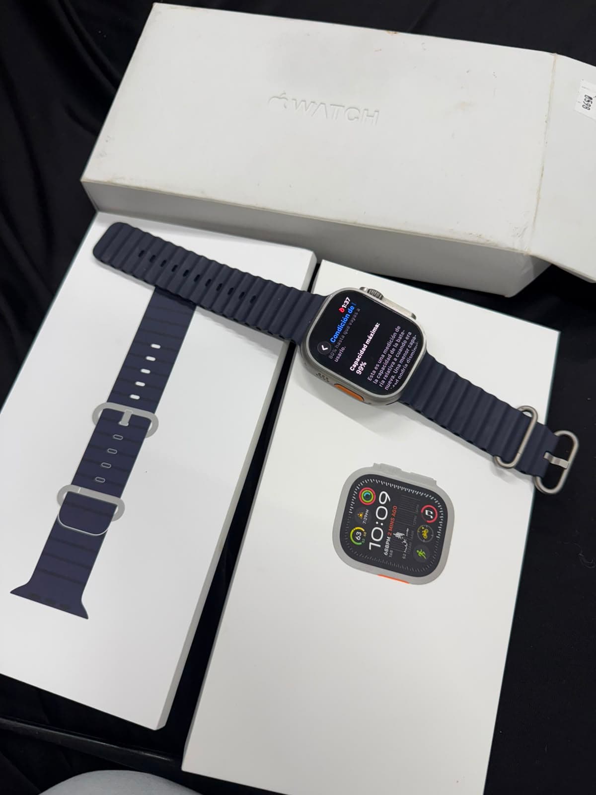 Apple Watch Ultra 2 titanium 49mm impecable con caja sin detalles 🔥‼️✅