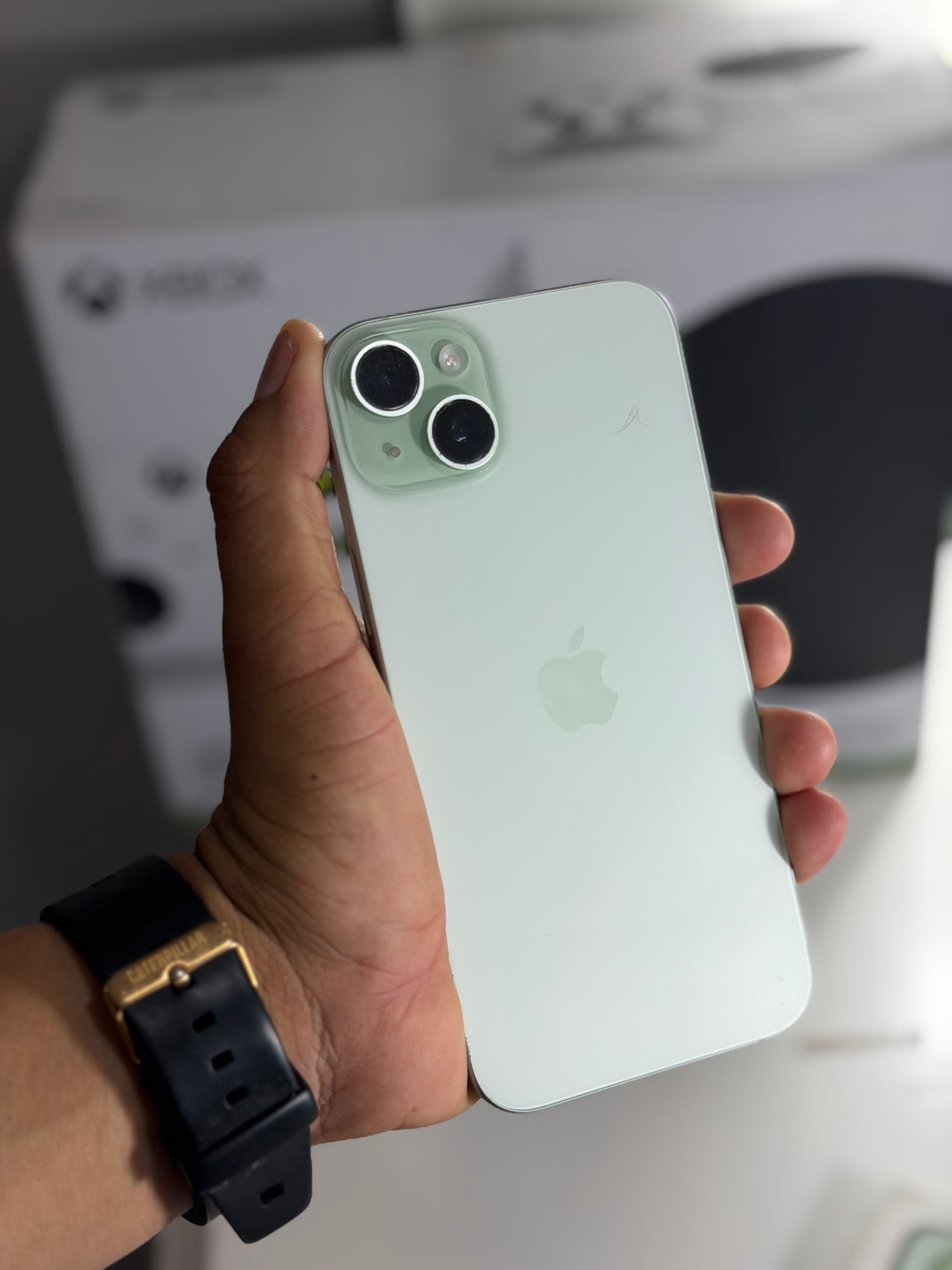 iPhone 15 plus libre 128 gb 89% caja cargador impecable ✨✅