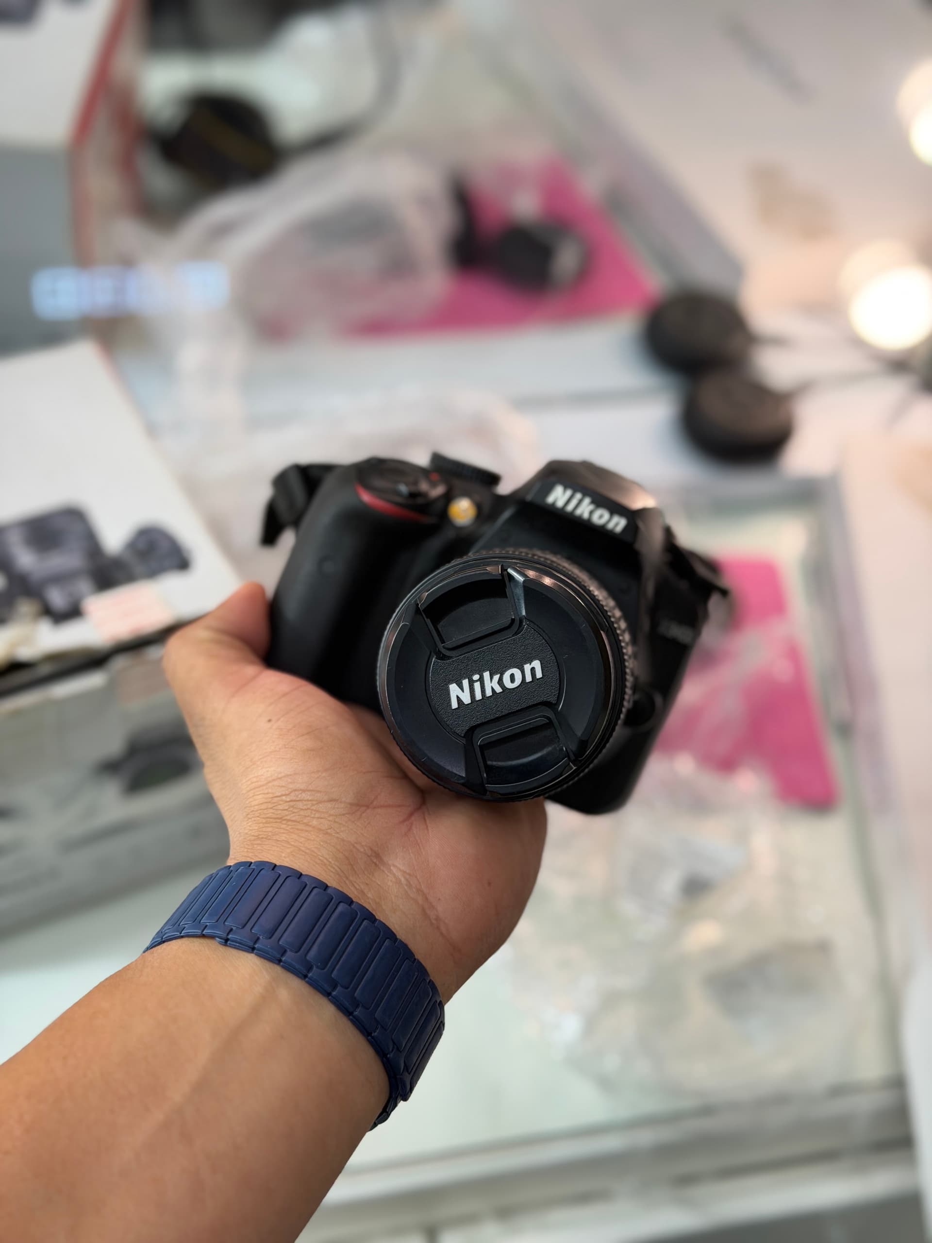 Cámara Profesional Nikon d3400 lente 1855 excelentes condiciones con cargador original ✨🔥
